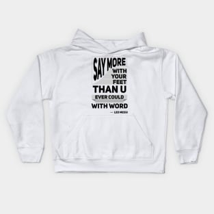 football fan quote Kids Hoodie